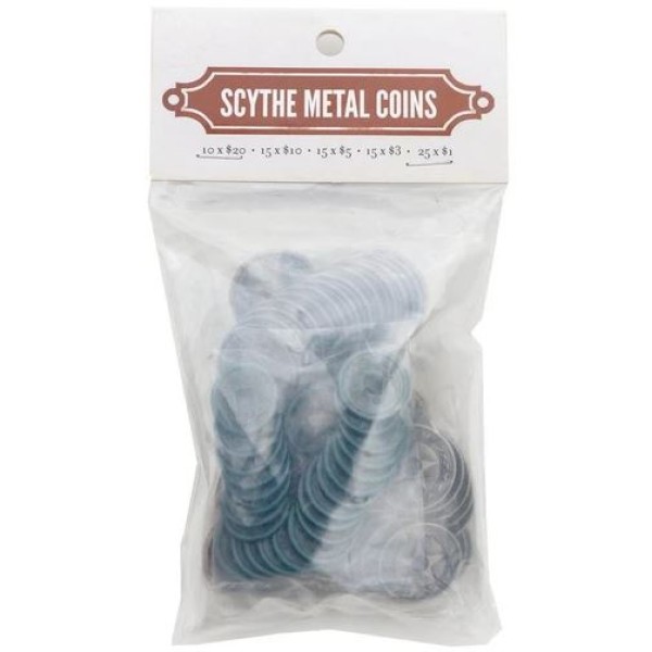 Scythe - Metal Coins - Game Aid