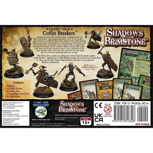 Shadows of Brimstone - Coffin Breakers - Enemy Pack