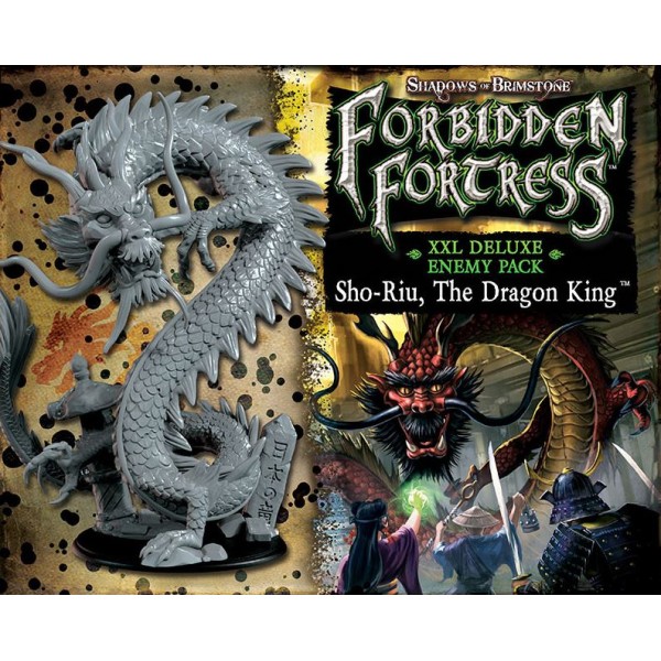 Shadows of Brimstone - Forbidden Fortress -  Sho-Riu The Dragon King - Deluxe XXL Enemy Pack