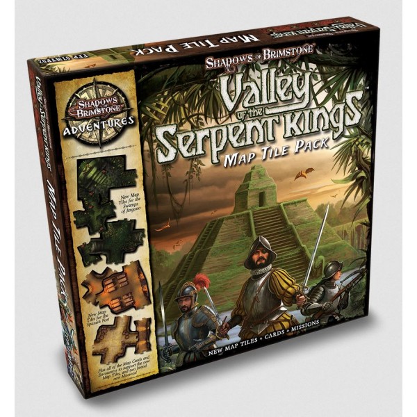Shadows of Brimstone - Valley of the Serpent Kings - Map Tile Pack