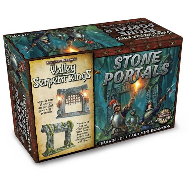 Shadows of Brimstone - Valley of the Serpent Kings - Stone Portals mini-expansion