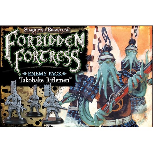 Shadows of Brimstone - Forbidden Fortress - Takobake Riflemen - Enemy Pack 