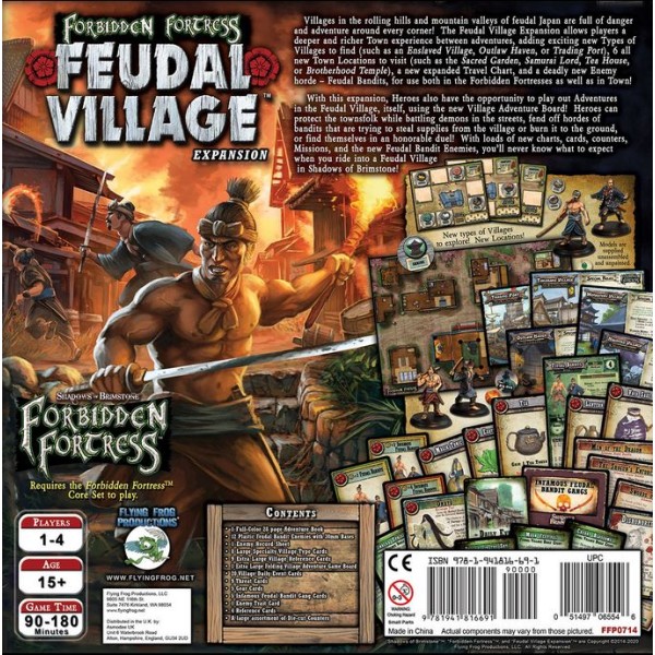 Shadows of Brimstone - Forbidden Fortress - Feudal Village - Deluxe Expansion
