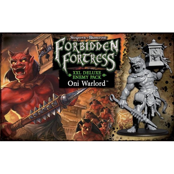 Shadows of Brimstone - Forbidden Fortress - Deluxe Enemy Pack - Oni Warlord XXL