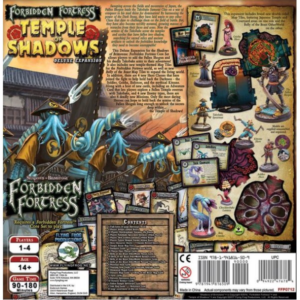 Shadows of Brimstone - Forbidden Fortress - Temple of Shadows - Deluxe Expansion