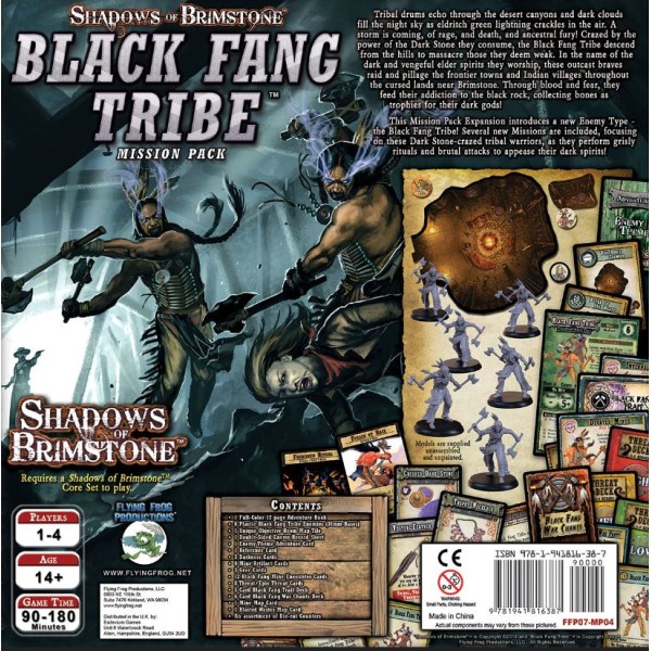 Shadows of Brimstone - Black Fang Tribe - Mission Pack