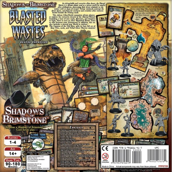 Shadows of Brimstone - Blasted Wastes - Deluxe Expansion