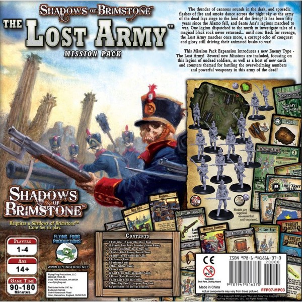 Shadows of Brimstone - The Lost Army - Mission Pack