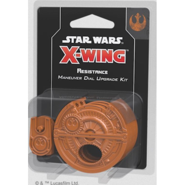 Clearance - Star Wars - X-Wing - 2nd Edition - Resistance Maneuver Dial Upgrade Kit