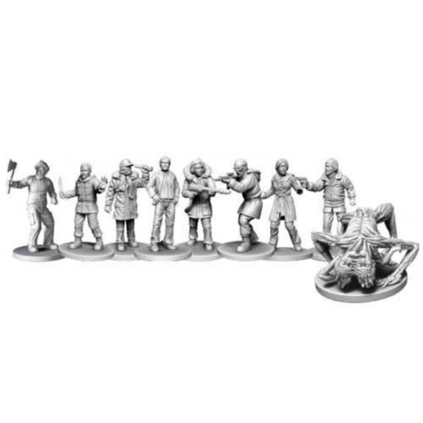 The Thing - The Boardgame - Norwegian Outpost Miniatures Set