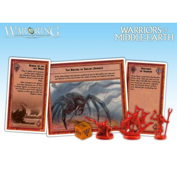War of the Ring - 2nd Edition Boardgame - Warriors of Middle Earth