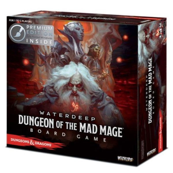 Dungeons & Dragons - Waterdeep - Dungeon of the Mad Mage - Board Game - PREMIUM Edition