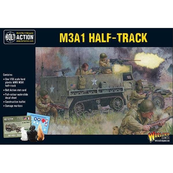 Bolt Action - US - (NEW) M3A1 Half-track (plastic)