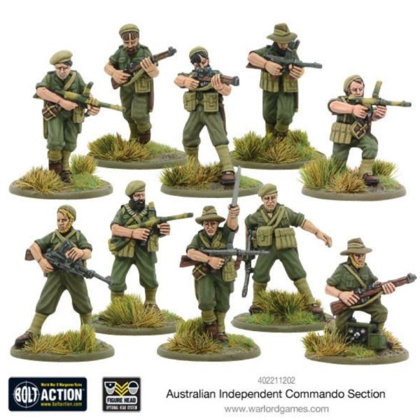 Bolt Action - Australian - Independent Commando squad