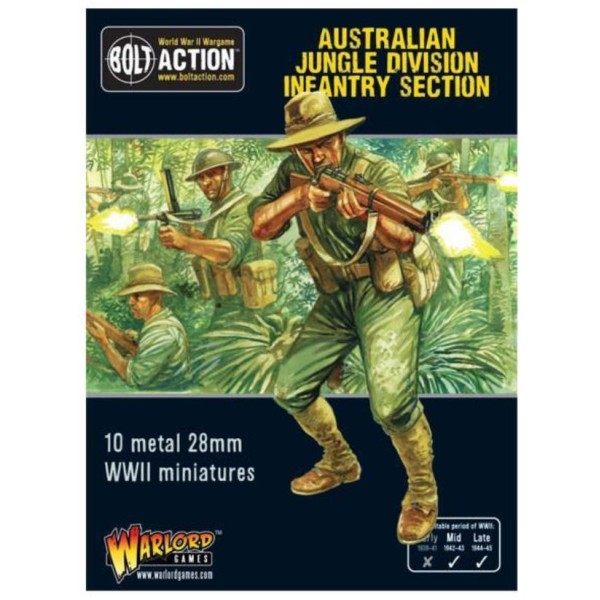 Bolt Action - Australian - Jungle Division infantry section (Pacific)