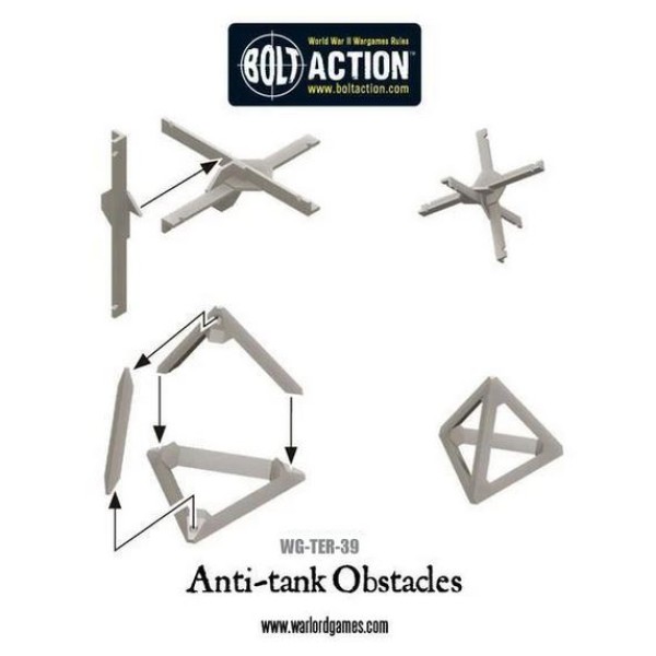 Bolt Action - Terrain - Anti-Tank Obstacles