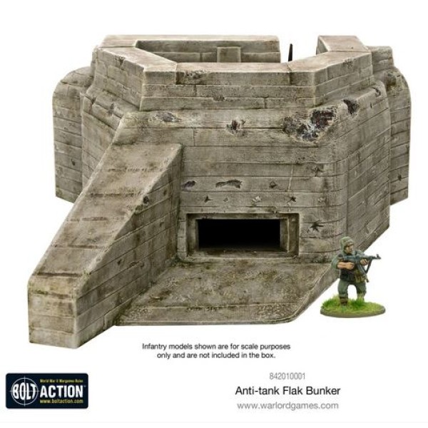 Bolt Action - Terrain - Anti-Tank/Flak Bunker