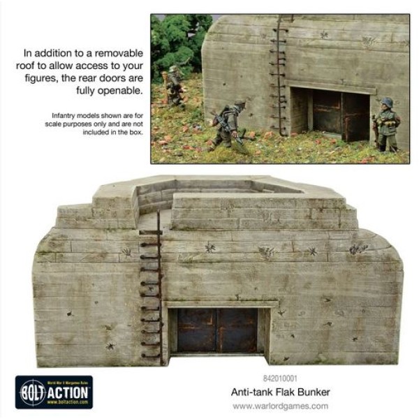 Bolt Action - Terrain - Anti-Tank/Flak Bunker