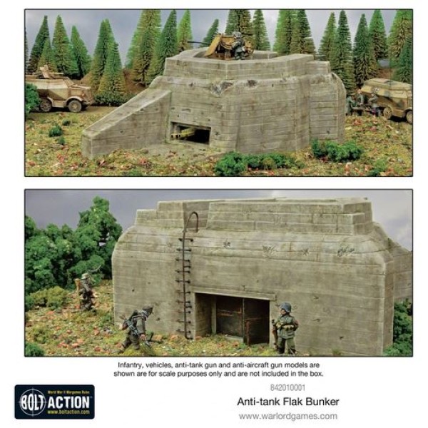 Bolt Action - Terrain - Anti-Tank/Flak Bunker