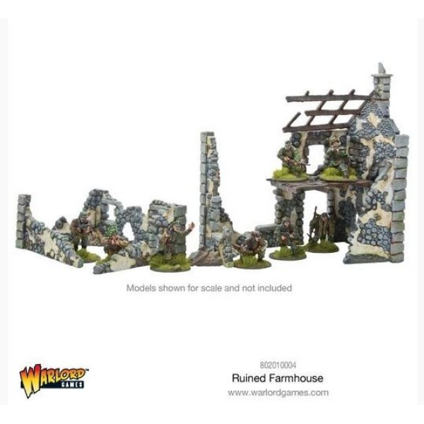 Bolt Action - Terrain - Ruined Farmhouse