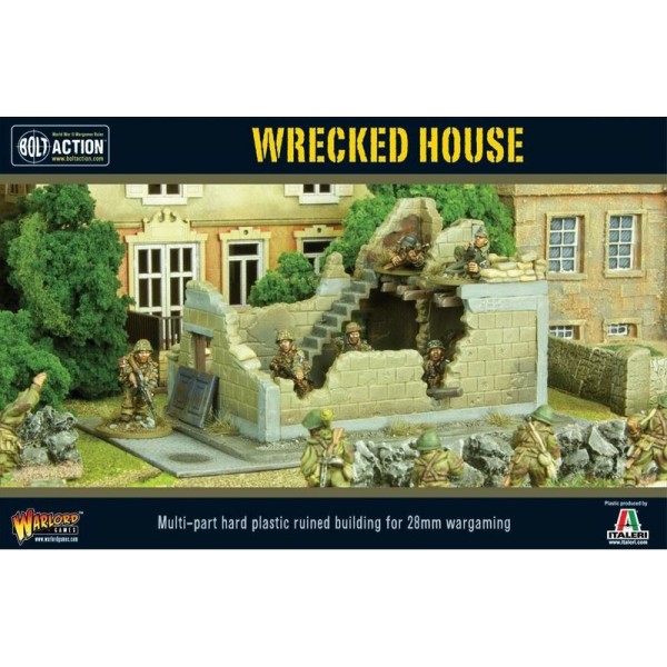 Bolt Action - Terrain - Wrecked House