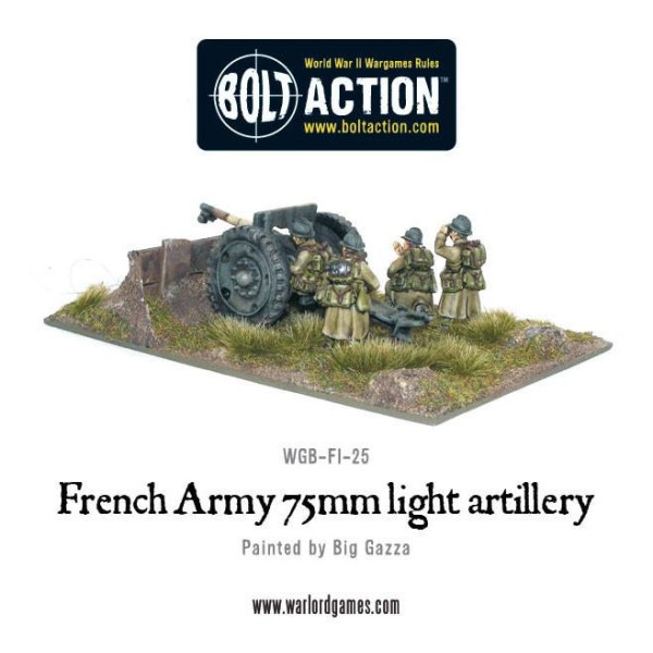 Bolt Action - French - 75mm Light Artillery