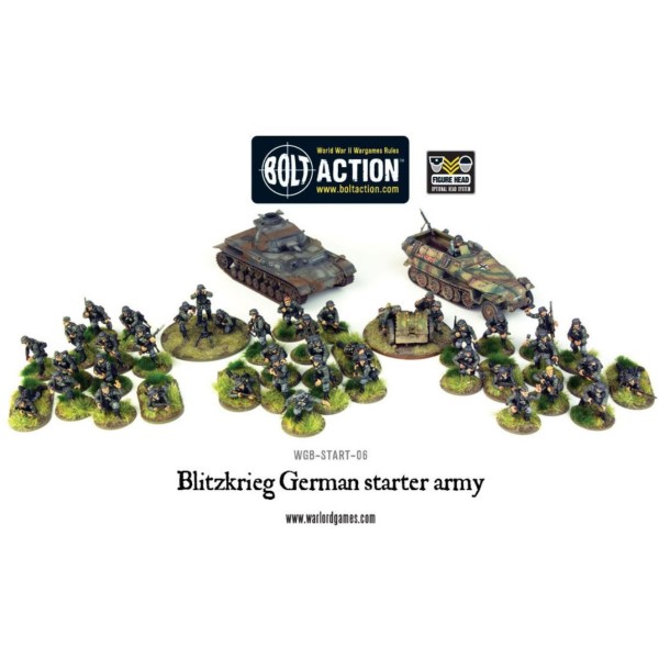 Bolt Action - German Blitzkrieg - Starter Army (1000 pts)