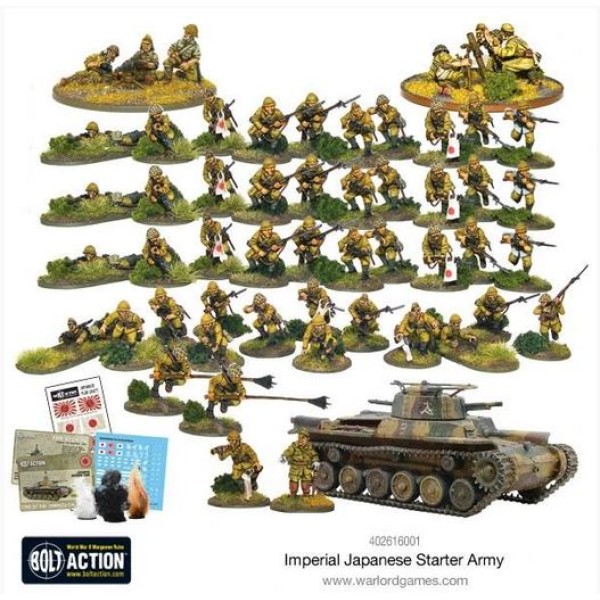 Bolt Action - Japan - Banzai! Imperial Japanese Starter Army 1000pts