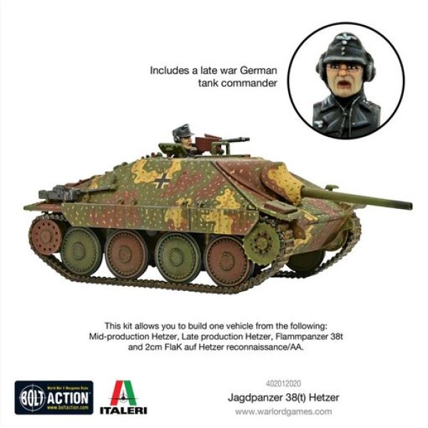 Bolt Action - Germany - Jagdpanzer 38 (T) Hetzer