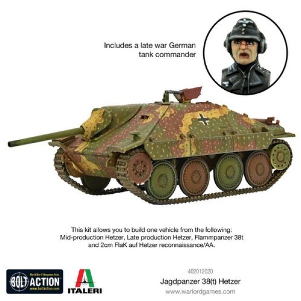 Bolt Action - Germany - Jagdpanzer 38 (T) Hetzer