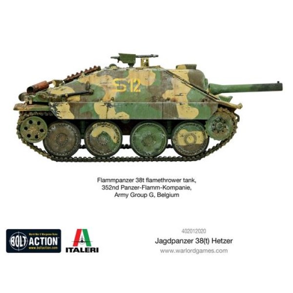 Bolt Action - Germany - Jagdpanzer 38 (T) Hetzer