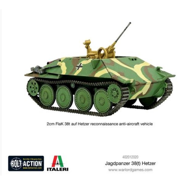 Bolt Action - Germany - Jagdpanzer 38 (T) Hetzer