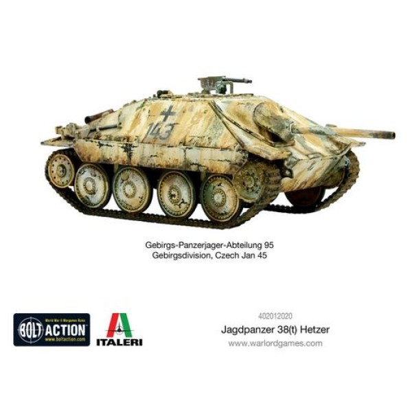 Bolt Action - Germany - Jagdpanzer 38 (T) Hetzer