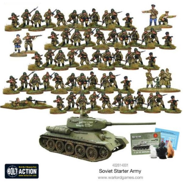 Bolt Action - Soviet - Starter Army (1000pts)