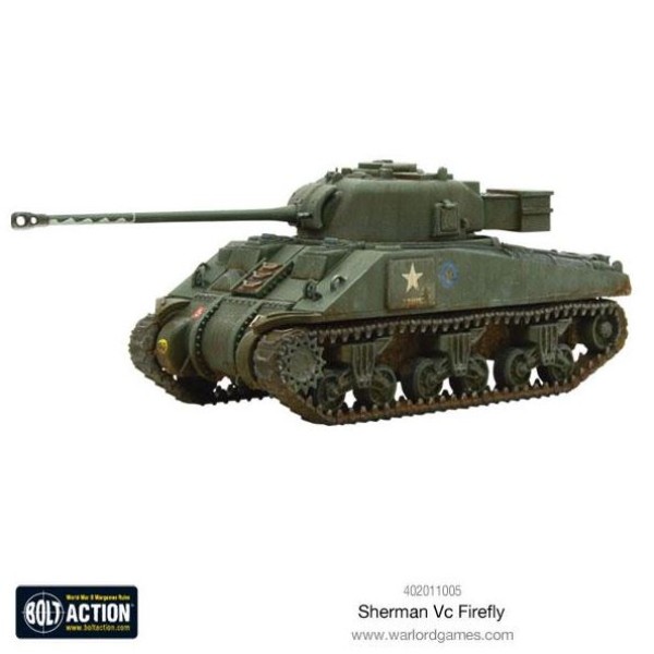 Bolt Action - British - Sherman Firefly VC British Tank (plastic)