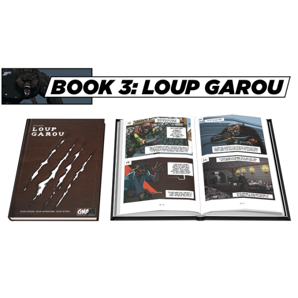 Graphic Novel Adventures - Vol 3: Loup Garou HC