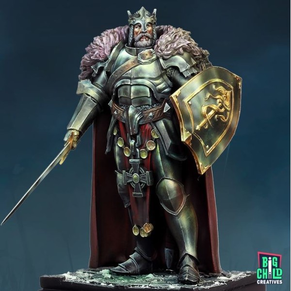 Big Child Creatives - 75mm Figures - Echoes of Camelot - King Arthur Pendragon