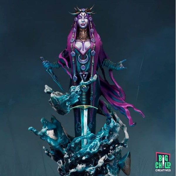 Big Child Creatives - 75mm Figures - Echoes of Camelot - The Lady of the Lake