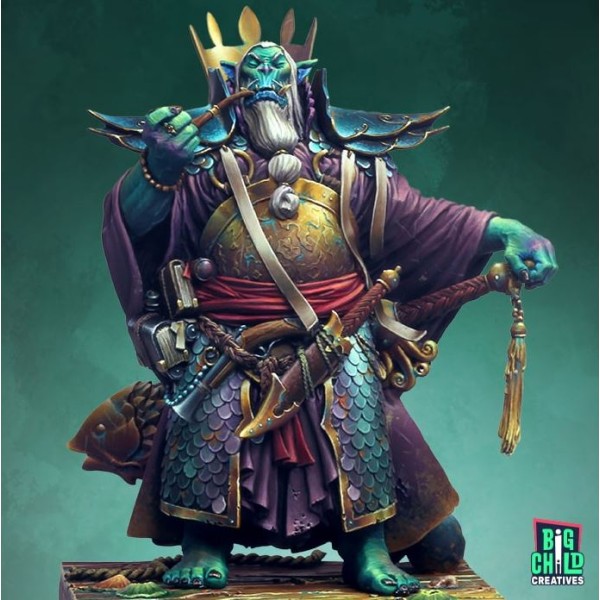 Big Child Creatives - 75mm Figures - Legends of the Jade Sea - Zhou Kang the Dragon King
