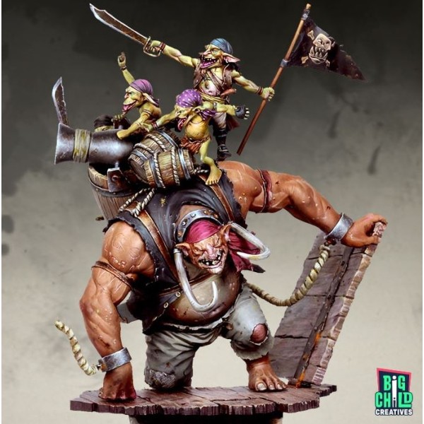 Big Child Creatives - 75mm Figures - Pirates of the Storm Coast - Grommargh The Big Bomba