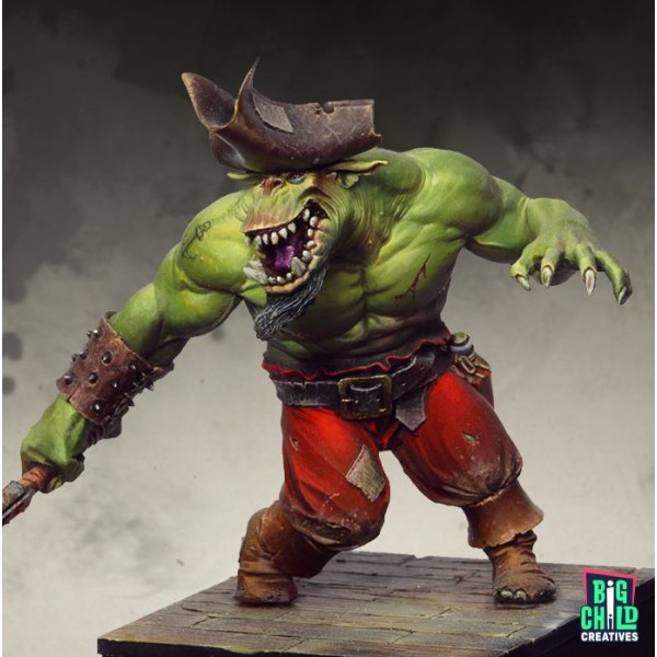 Big Child Creatives - 75mm Figures - Pirates of the Storm Coast - Guruk the First Mate