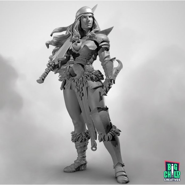 Big Child Creatives - 75mm Figures - Songs of War - Alaana the Bloody Blade