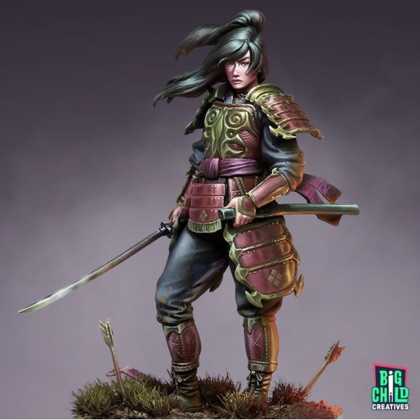 Big Child Creatives - 75mm Figures - Songs of War - Katsumi, Sword of a Dawn