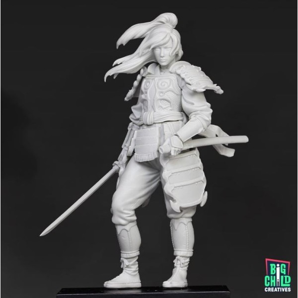 Big Child Creatives - 75mm Figures - Songs of War - Katsumi, Sword of a Dawn