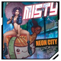 Neko Galaxy - Large Scale Full Figures - Misty: Neon City lunch break