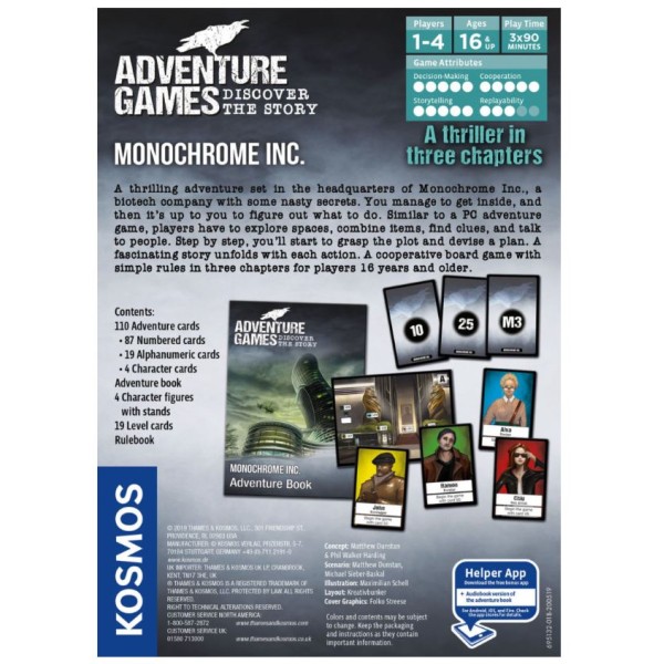 Clearance - Adventure Games - Discover the Story - Monochrome Inc.