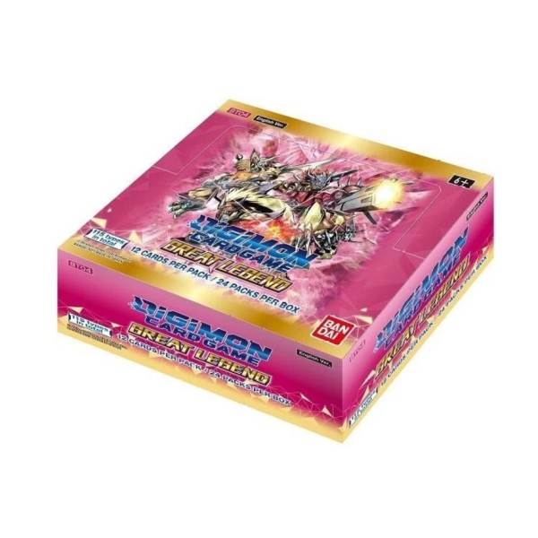 Clearance - Digimon Card Game - Series 04 - Great Legend BT04 - Booster Display