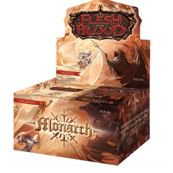 Clearance - Flesh and Blood Card Game - Monarch - Unlimited Booster Display (24)