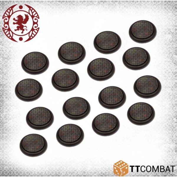 Carnevale - Cobblestone Bases - 30mm (16)