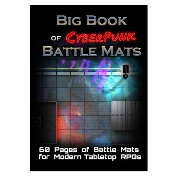 Battle Mats - Big Book of CyberPunk Battle Mats